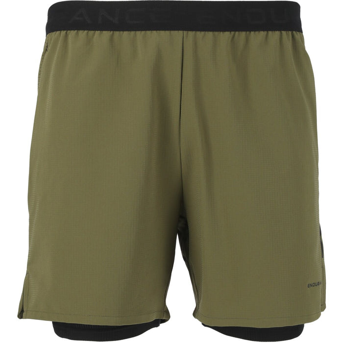 ENDURANCE Air M 2-in-1 Lightweight Shorts Shorts 3061 Ivy Green