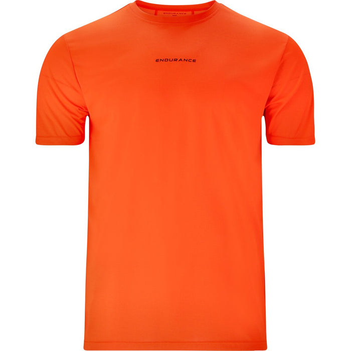 ENDURANCE Alan M S/S Tee T-shirt 5002 Shocking Orange