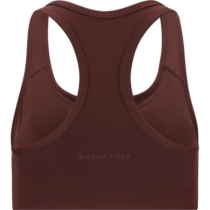 ENDURANCE Alanie W Sports Bra Sports Bra 4241 Fudge