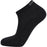 ENDURANCE Alcudia Viscose (Bamboo) Low Cut Run Socks 1-Pack Socks 1001 Black