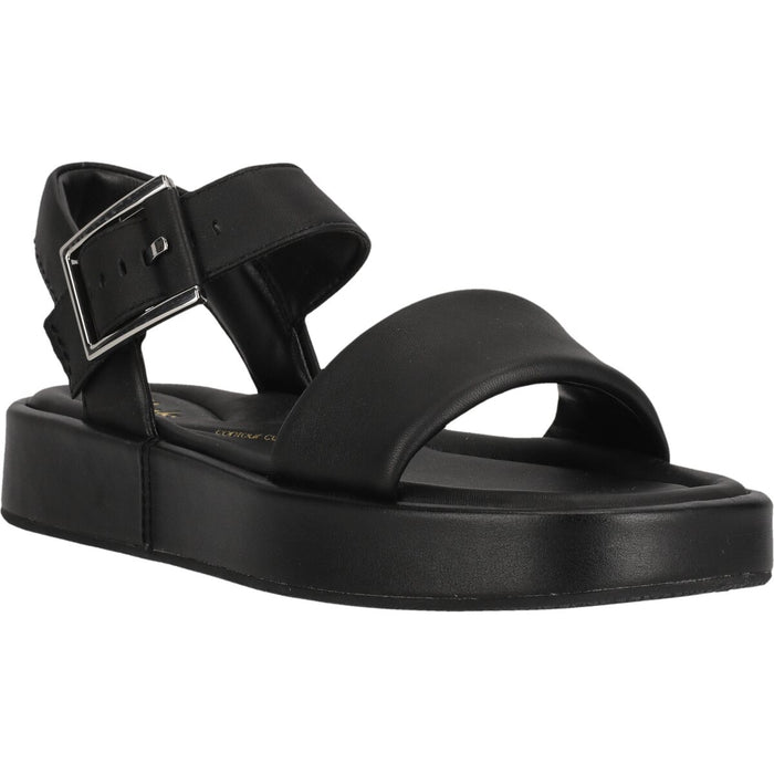 CLARKS PREMIUM Alda Strap D Sandal 1216 Black Leather