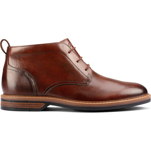 CLARKS PREMIUM Aldwin Chukka G Boots 5254 Mid Tan Lea