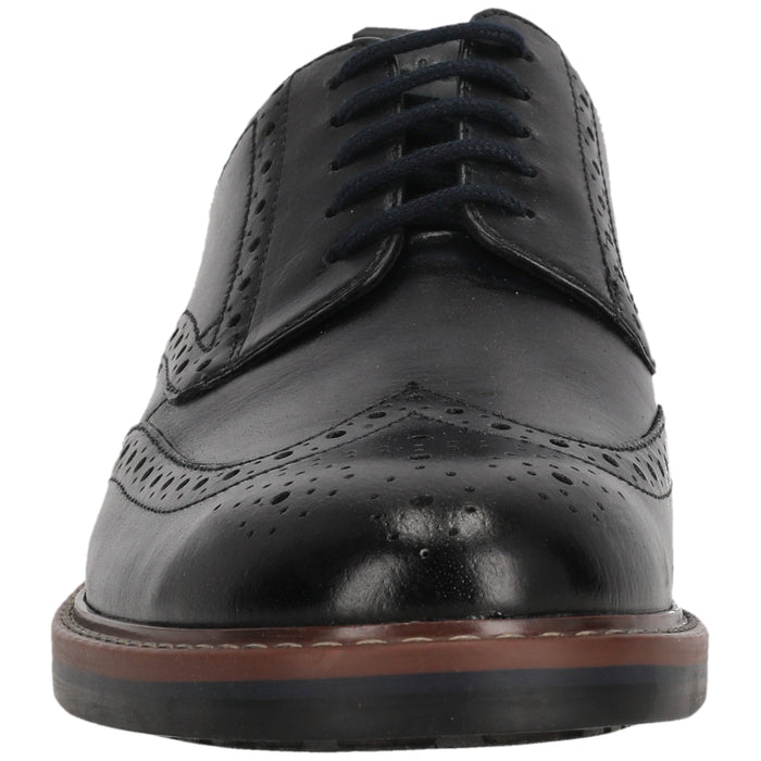 CLARKS PREMIUM Aldwin Limit G Shoes 2248 Navy Leather