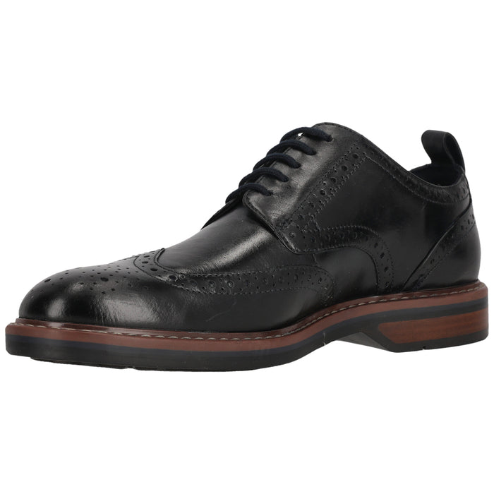 CLARKS PREMIUM Aldwin Limit G Shoes 2248 Navy Leather