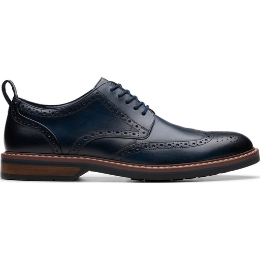 CLARKS PREMIUM Aldwin Limit G Shoes 2248 Navy Leather