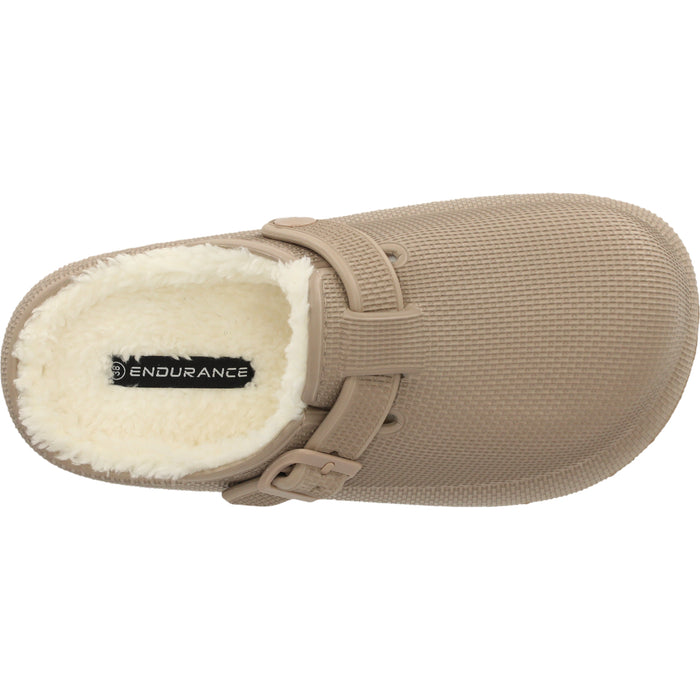ENDURANCE Alenta W Warm Slipper Sandal 1136 Simply Taupe