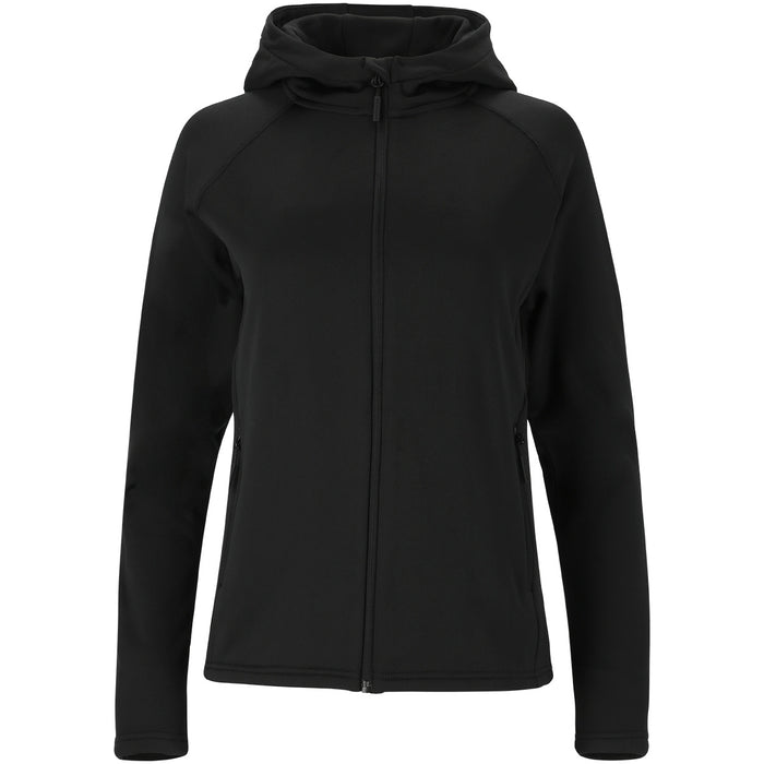 ENDURANCE Almaty W Power Stretch Full Zip Midlayer 1001 Black