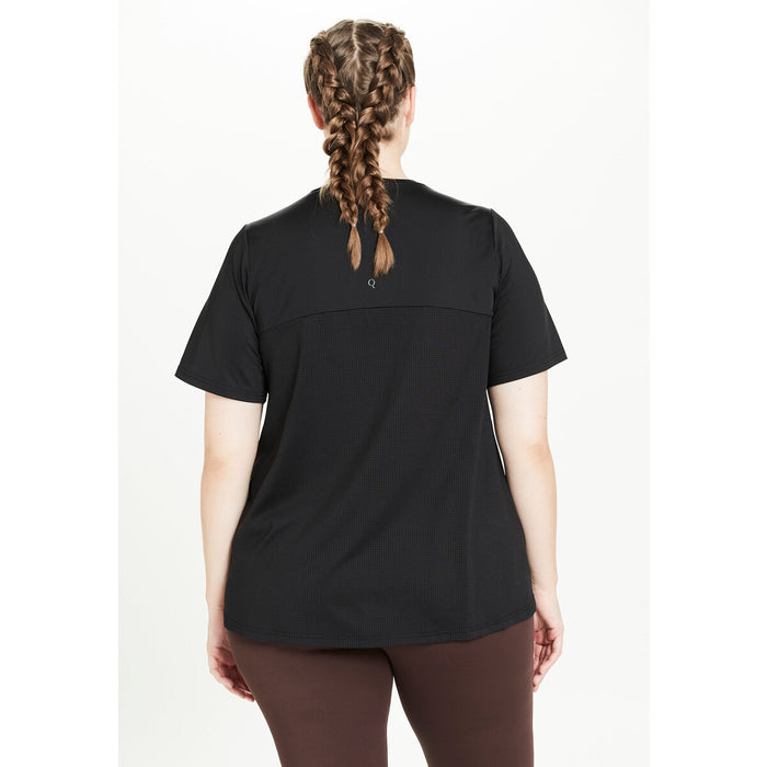 Q SPORTSWEAR Amarie W Loose Fit Tee T-shirt 1001 Black