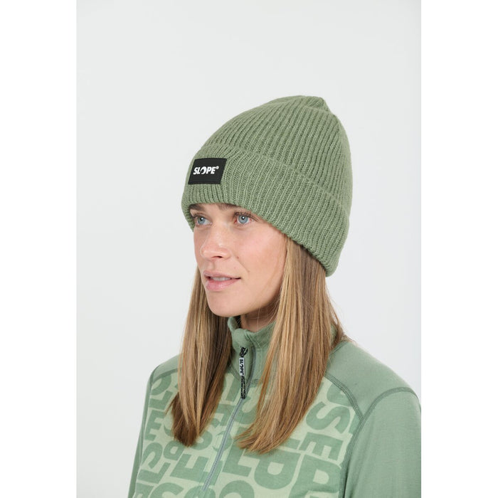 SLOPE Andi Beanie Hoods 3068 Hedge Green