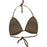 ATHLECIA! Aqumiee W Triangle Bikini Top Swimwear 5100 Major Brown