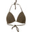 ATHLECIA! Aqumiee W Triangle Bikini Top Swimwear 5100 Major Brown