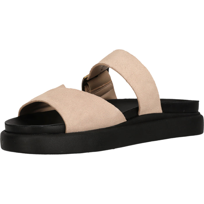 CLARKS PREMIUM Aristella Mule D Sandal 5336 Ecru Suede