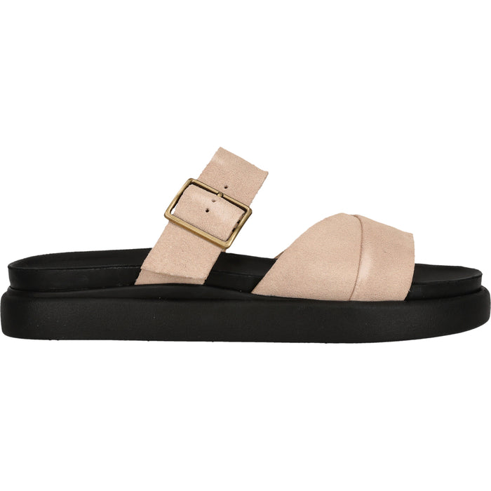 CLARKS PREMIUM Aristella Mule D Sandal 5336 Ecru Suede