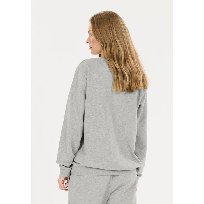ENDURANCE Arlanc Unisex Crew Neck Sweatshirt 1005 Light Grey Melange