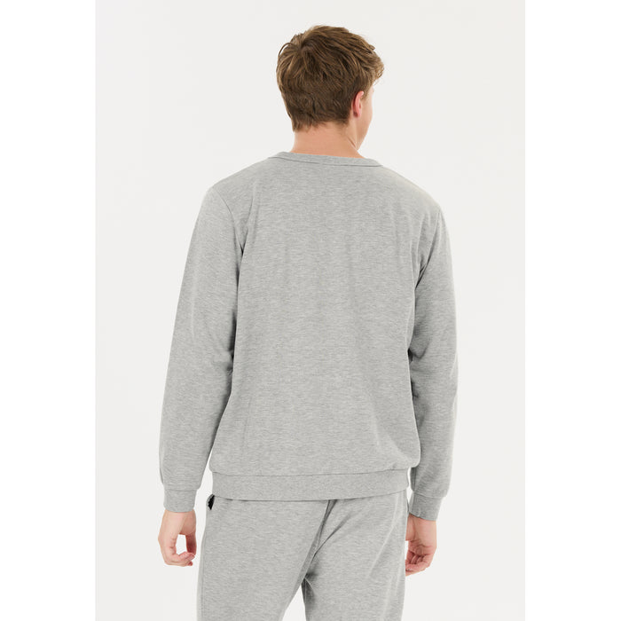 ENDURANCE Arlanc Unisex Crew Neck Sweatshirt 1005 Light Grey Melange