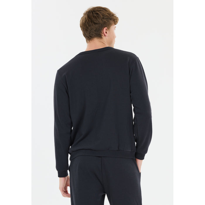 ENDURANCE Arlanc Unisex Crew Neck Sweatshirt 2101 Dark Sapphire
