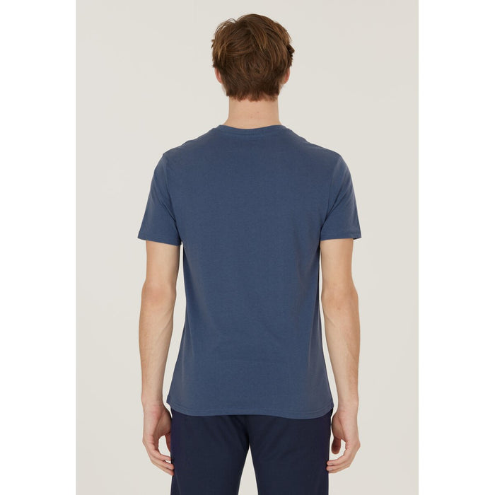 NORTH BEND Arnas M SS Tee T-shirt 2040 Vintage Indigo