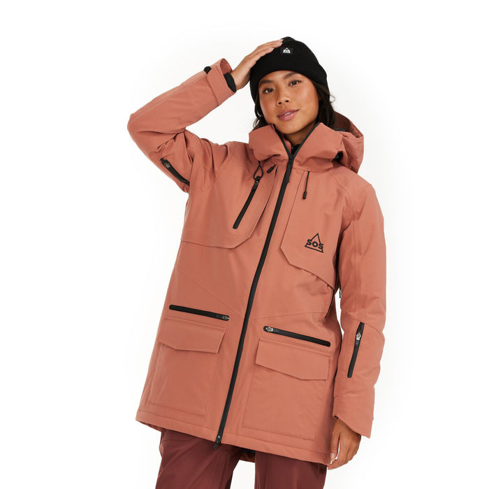 SOS Aspen W Insulated Jacket Jacket 4248 Cedar Wood