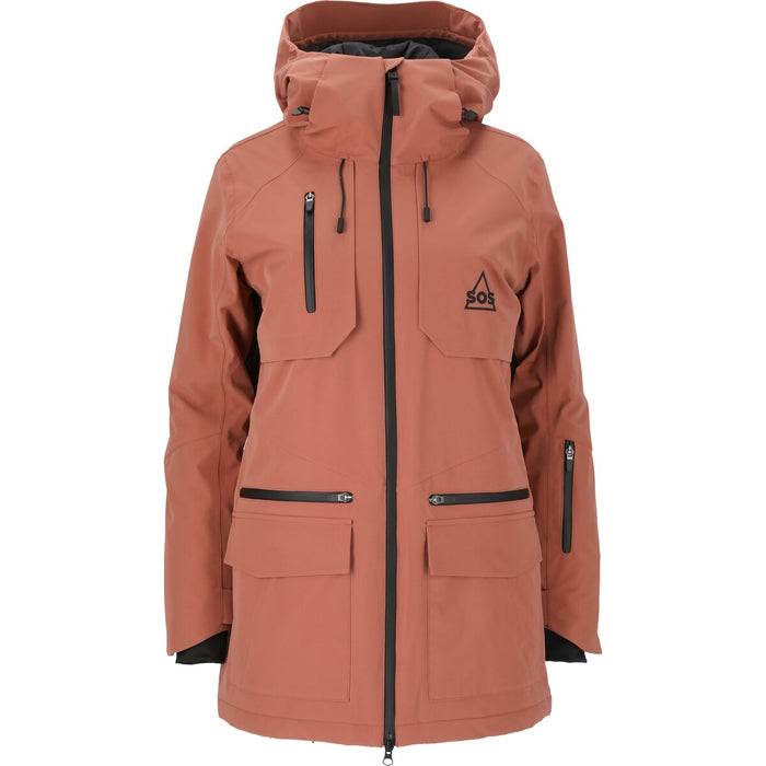 SOS Aspen W Insulated Jacket Jacket 4248 Cedar Wood