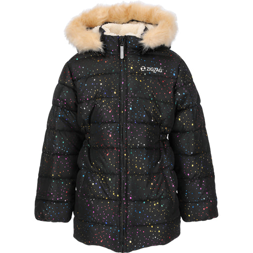 ZIGZAG Astrid Printed Pro-lite Jacket Jacket 1001 Black