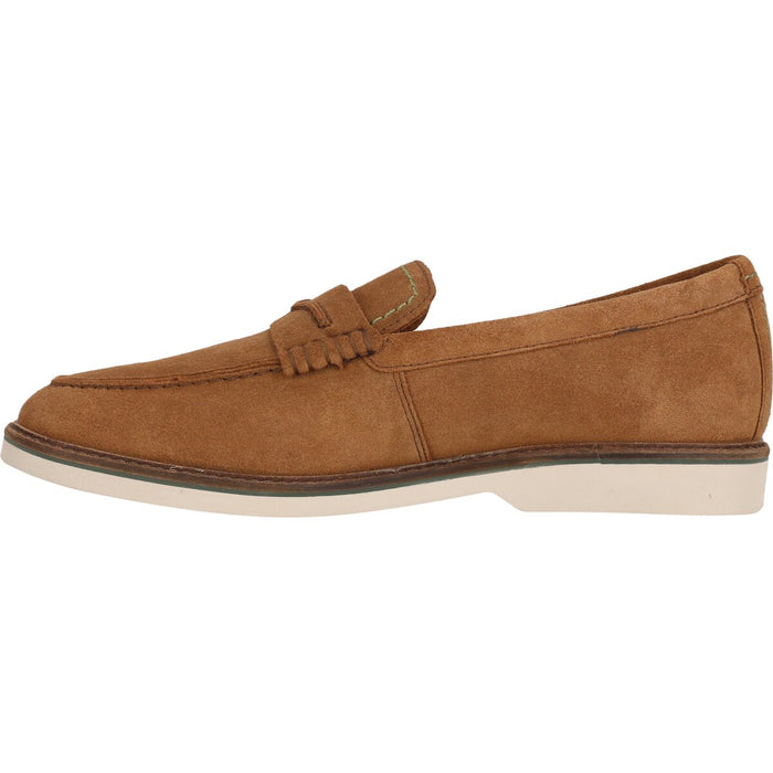 CLARKS PREMIUM Atticus LTSlip G Shoes 1224 Cola Suede