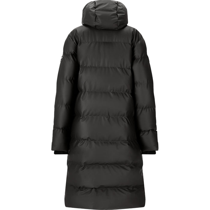 WEATHER REPORT Audrey W Long PU Puffer Jacket W-Pro 5000 Jacket 1001 Black