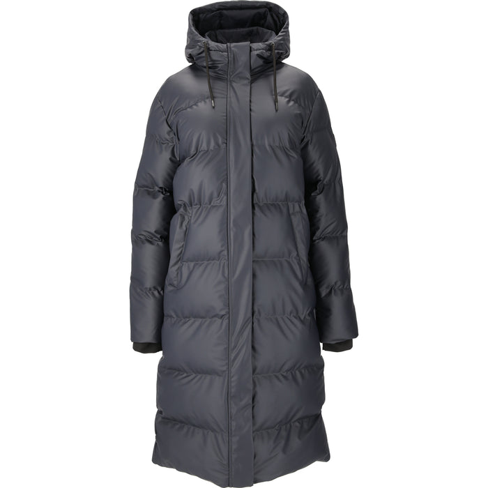 WEATHER REPORT Audrey W Long PU Puffer Jacket W-Pro 5000 Jacket 1188 Salute
