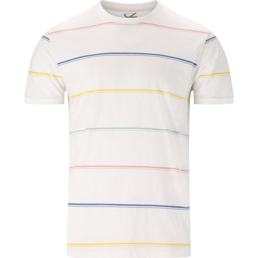 CRUZ Austin M SS Striped T-Shirt T-shirt 1002 White