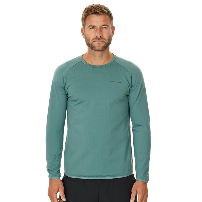 ENDURANCE Avan M Waffle L/S Tee Midlayer 3164 North Atlantic