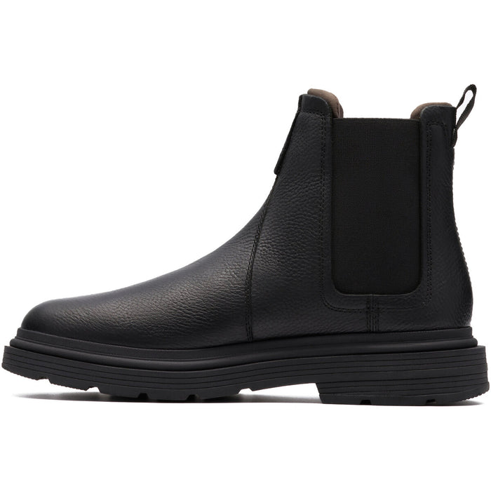 CLARKS PREMIUM Badbury Easy G Boots 1216 Black Leather
