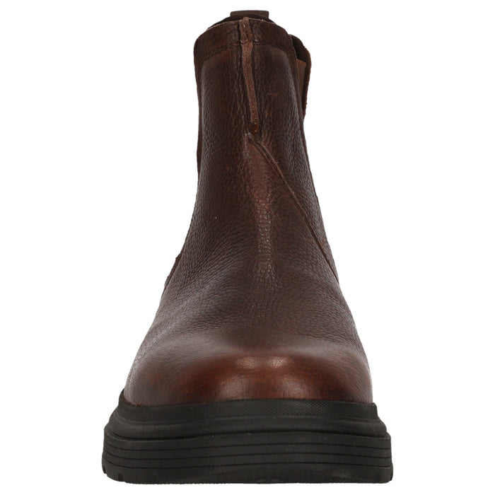 CLARKS PREMIUM Badbury Easy G Boots 5228 Dark Brown Lea