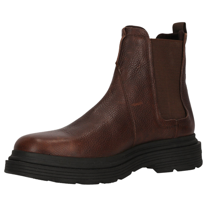 CLARKS PREMIUM Badbury Easy G Boots 5228 Dark Brown Lea