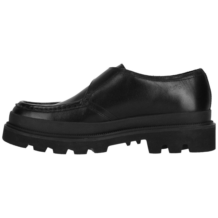 CLARKS PREMIUM Badell Monk G Shoes 1216 Black Leather