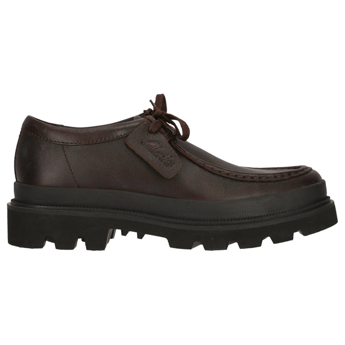 CLARKS PREMIUM Badell Seam G Shoes 5281 Brown Leather