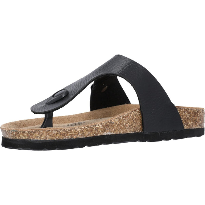 CRUZ Barns W Cork Sandal Sandal 1001A BlackA