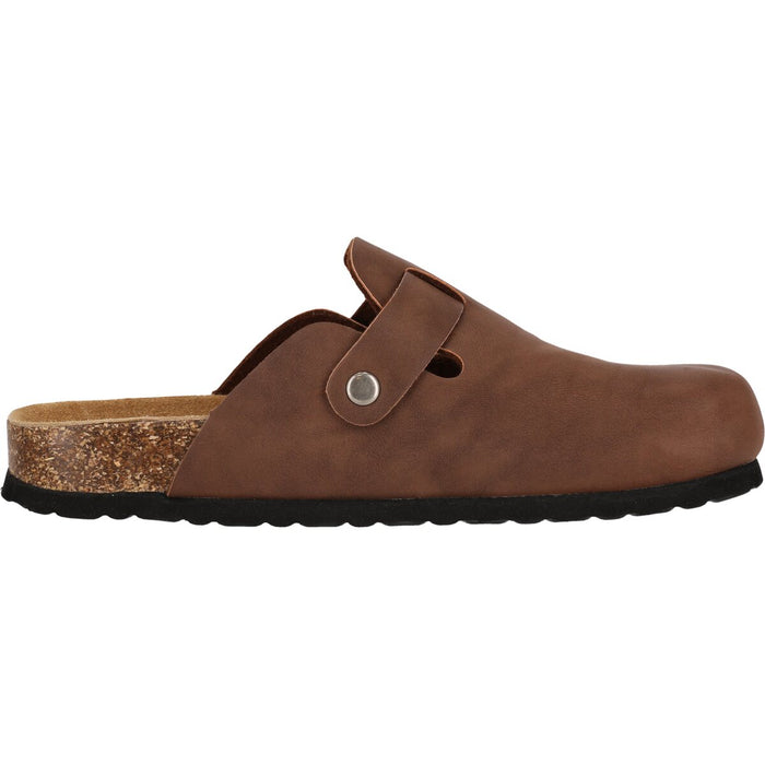 CRUZ Bateia Uni Cork Clog Sandal 1200 Cocoa Brown