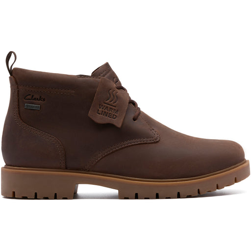 CLARKS PREMIUM Berhill MidGTX G Boots 5241 Tan Leather