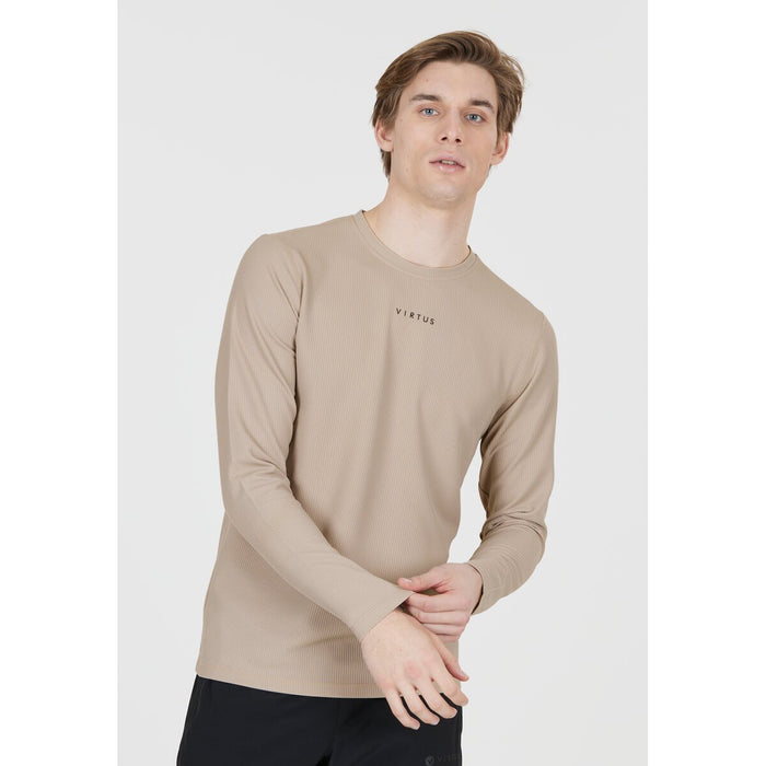 VIRTUS Besto M L/S Tee T-shirt 1153 Dove