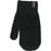 ZIGZAG Bobba 3-pack Knitted Mittens Gloves 1001 Black