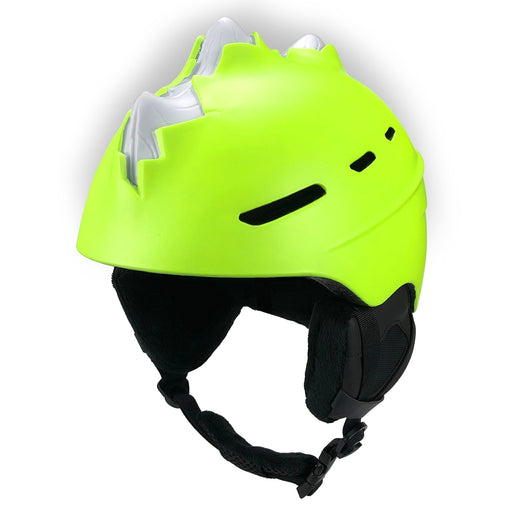 CRAZY SAFETY Bone Spike Ski Helmet Ski Helmet 0113 Yellow