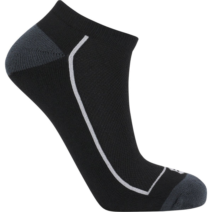 ENDURANCE Boron Low Cut Socks 3-Pack Socks 1001 Black
