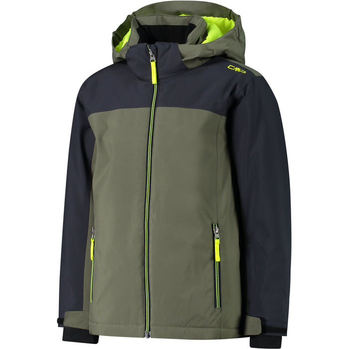 CMP Boy Ski Jacket With Hood WP5000 Jacket E943 Olive