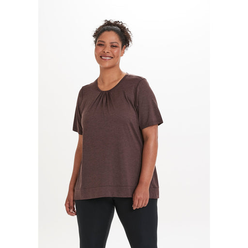 Q SPORTSWEAR Bree W Melange S/S Tee T-shirt 4182 Deep Shale