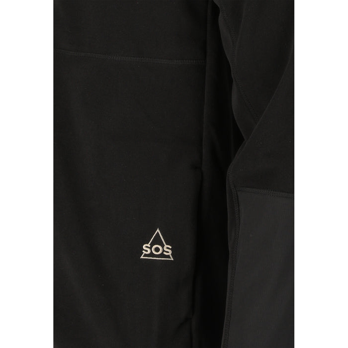 SOS Bromo M Ultralight Full Zip Fleece Fleece 1001 Black