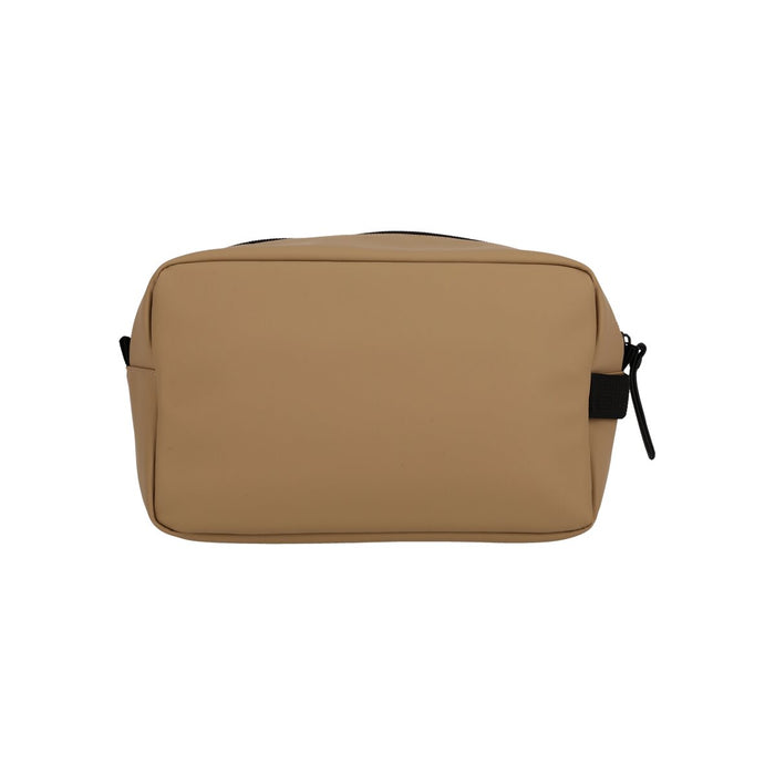 WEATHER REPORT Bronze PU Toilet Bag Bags