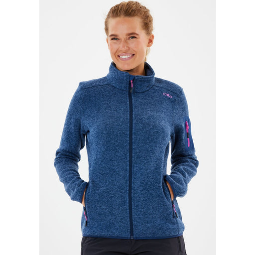 CMP CMP WOMAN KNITTECH FLEECE JACKET Fleece 11MG Blue-Light Blue