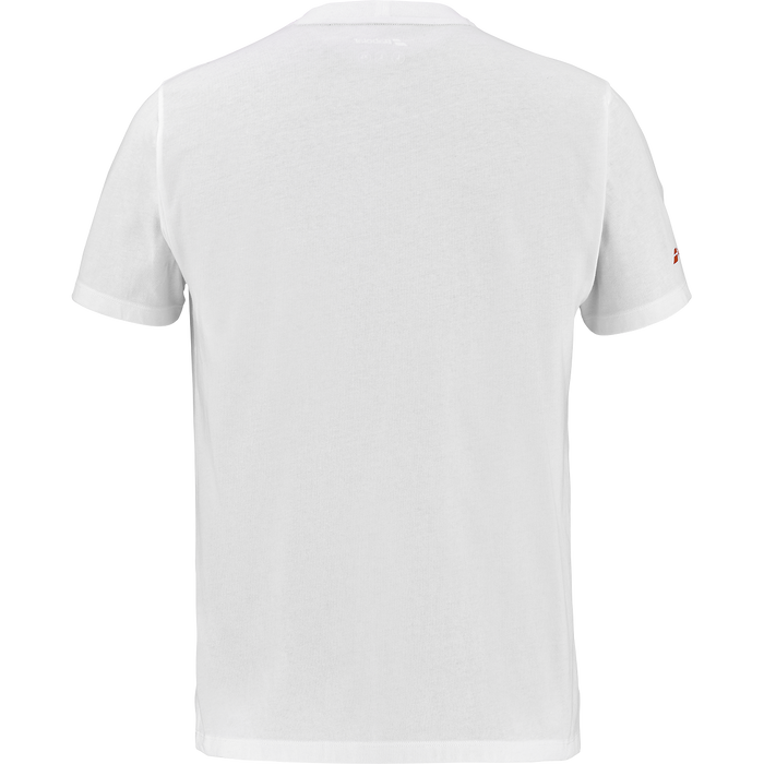 BABOLAT COTTON TEE J. LEBRON T-shirt 1000 White/White