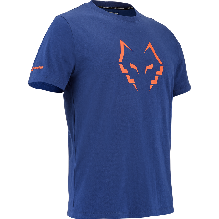 BABOLAT COTTON TEE J. LEBRON T-shirt 4140 Blue Depths