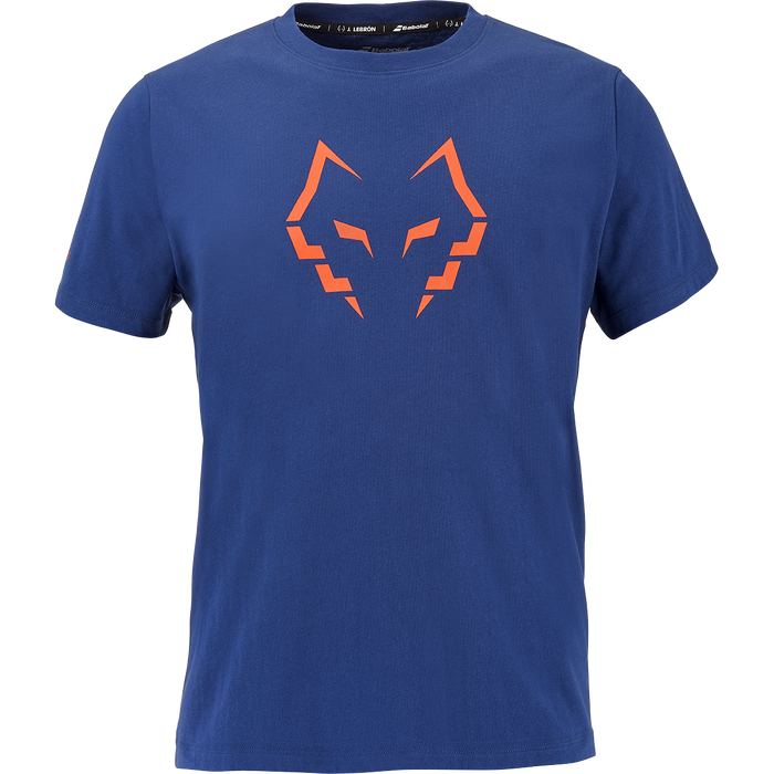 BABOLAT COTTON TEE J. LEBRON T-shirt 4140 Blue Depths