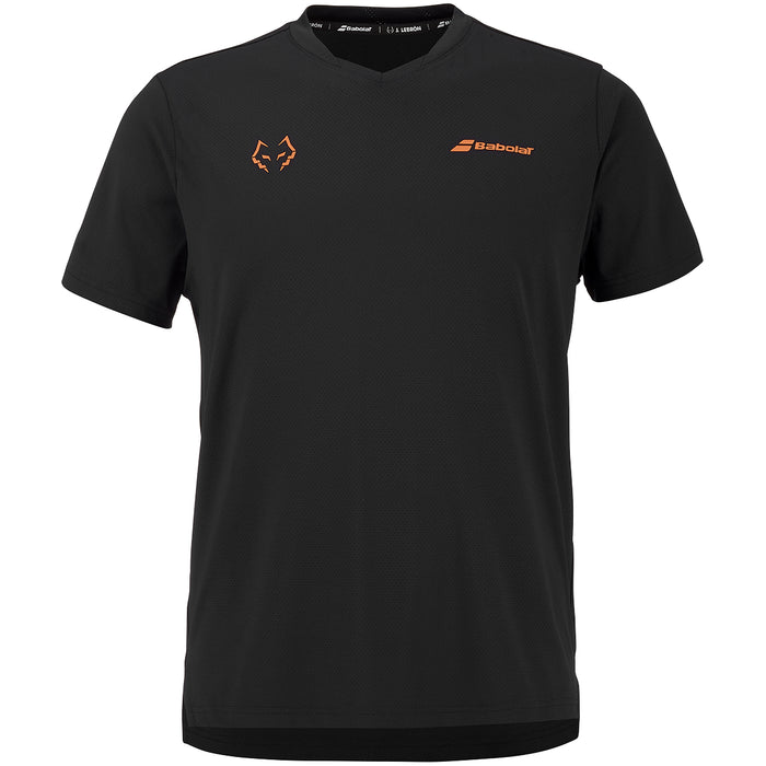 BABOLAT CREW NECK TEE J. LEBRON T-shirt 2000 Black/Black